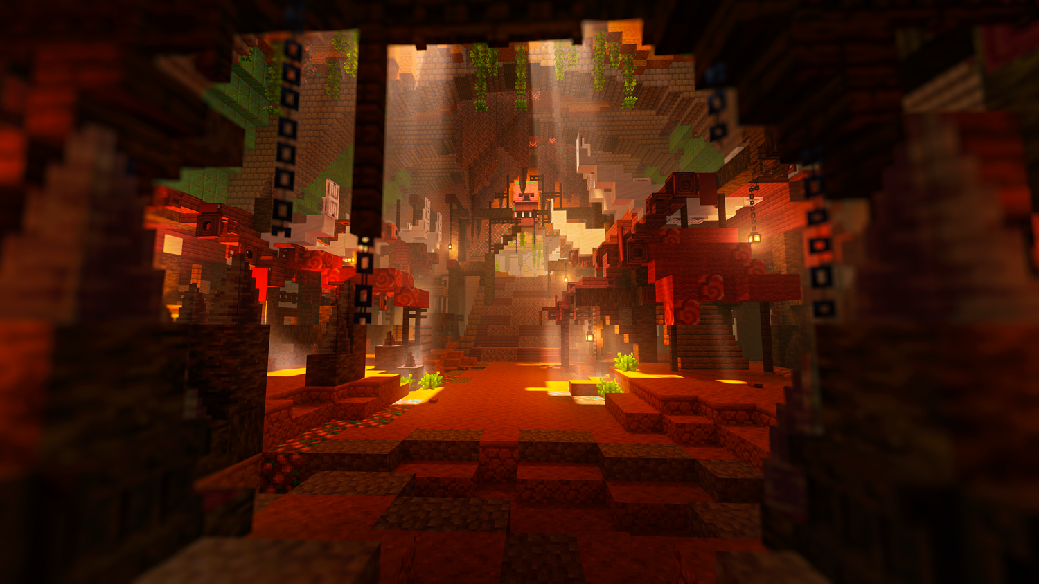 Dark Fantasy Orc Dungeon — Minecraft dungeon, screenshot 1