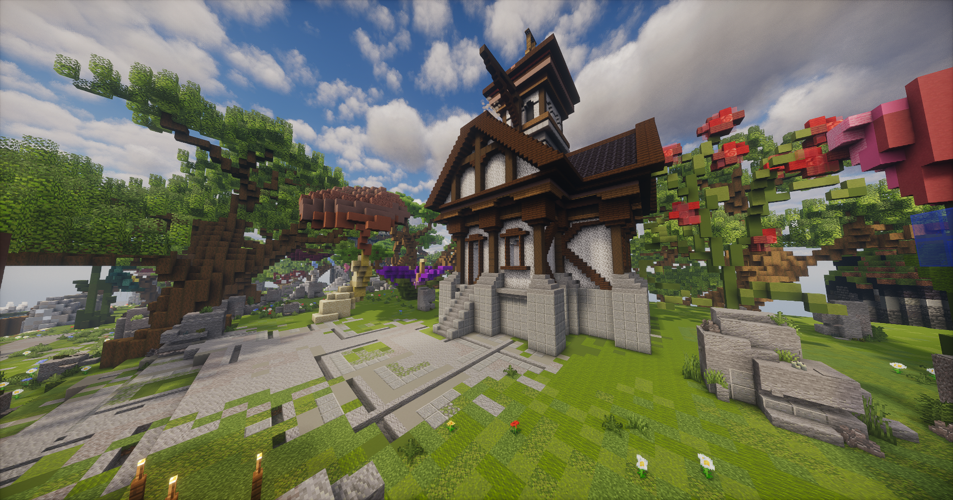 Skyblock RPG Hub Hypixel Like