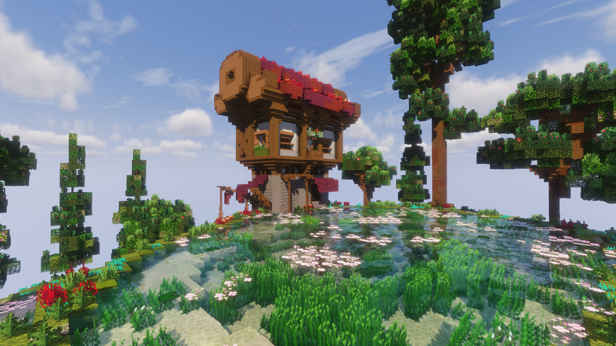 Tiny Fantasy Spawn — Minecraft spawn, screenshot 4