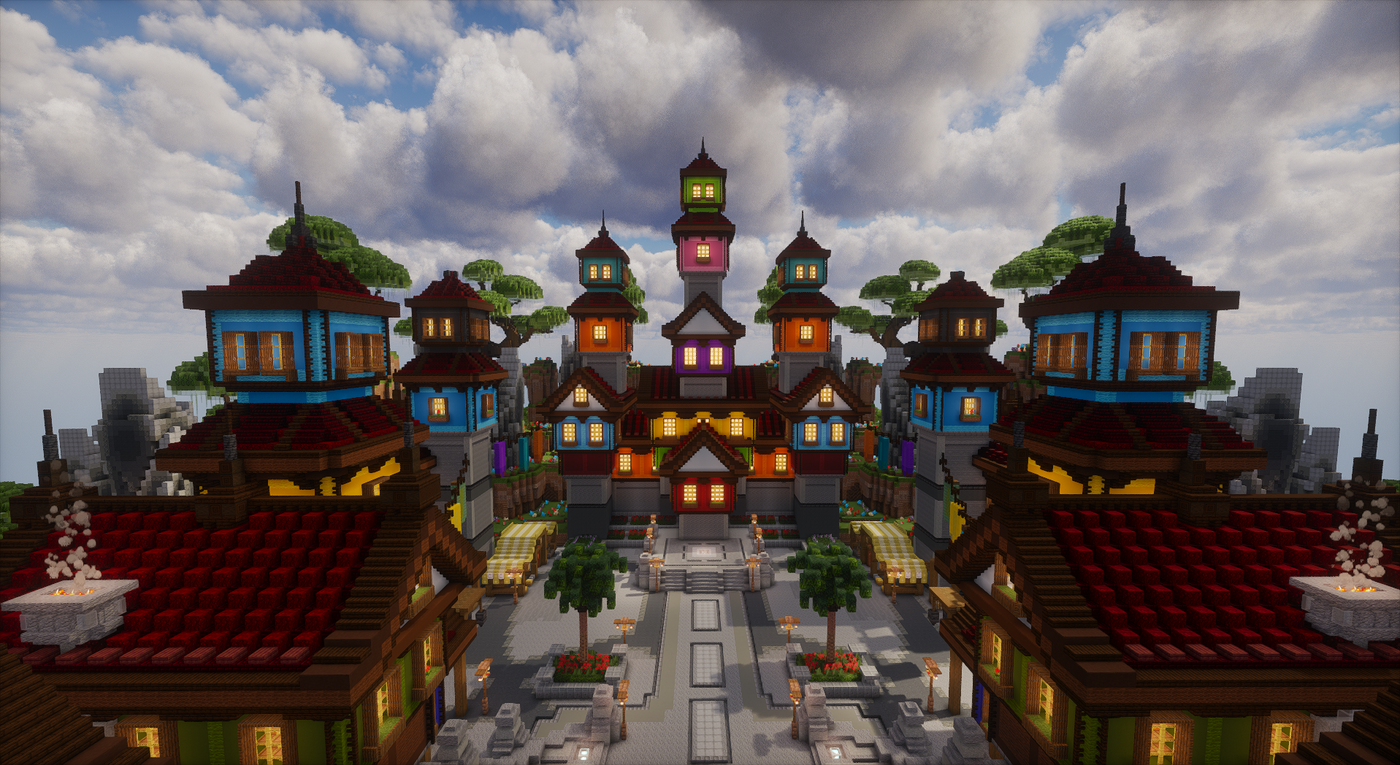 Colorful Haven Lobby