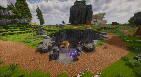 Greek Spawn with Warzone - Greek Minecraft spawn with warzone, screenshot 11