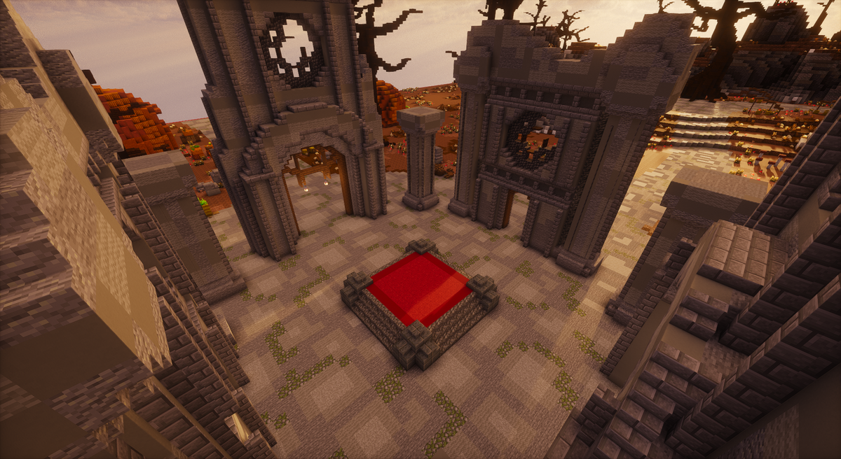 Halloween Crimsonvale Lifesteal Warzone - Halloween lifesteal Minecraft spawn with warzone, screenshot 11