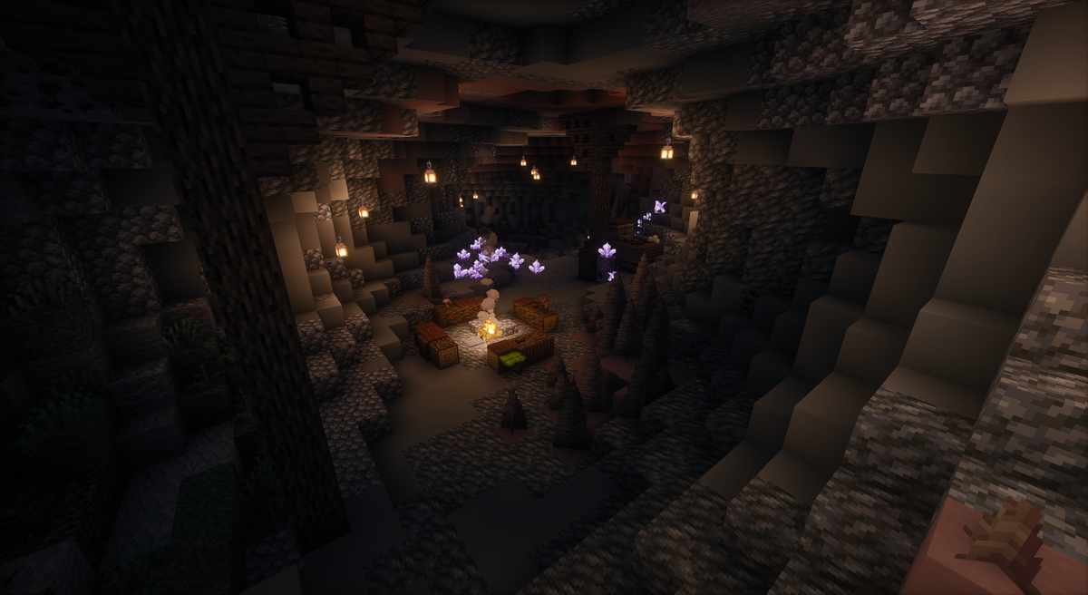 Desert Eldervale Island — Minecraft skyblock island, screenshot 10