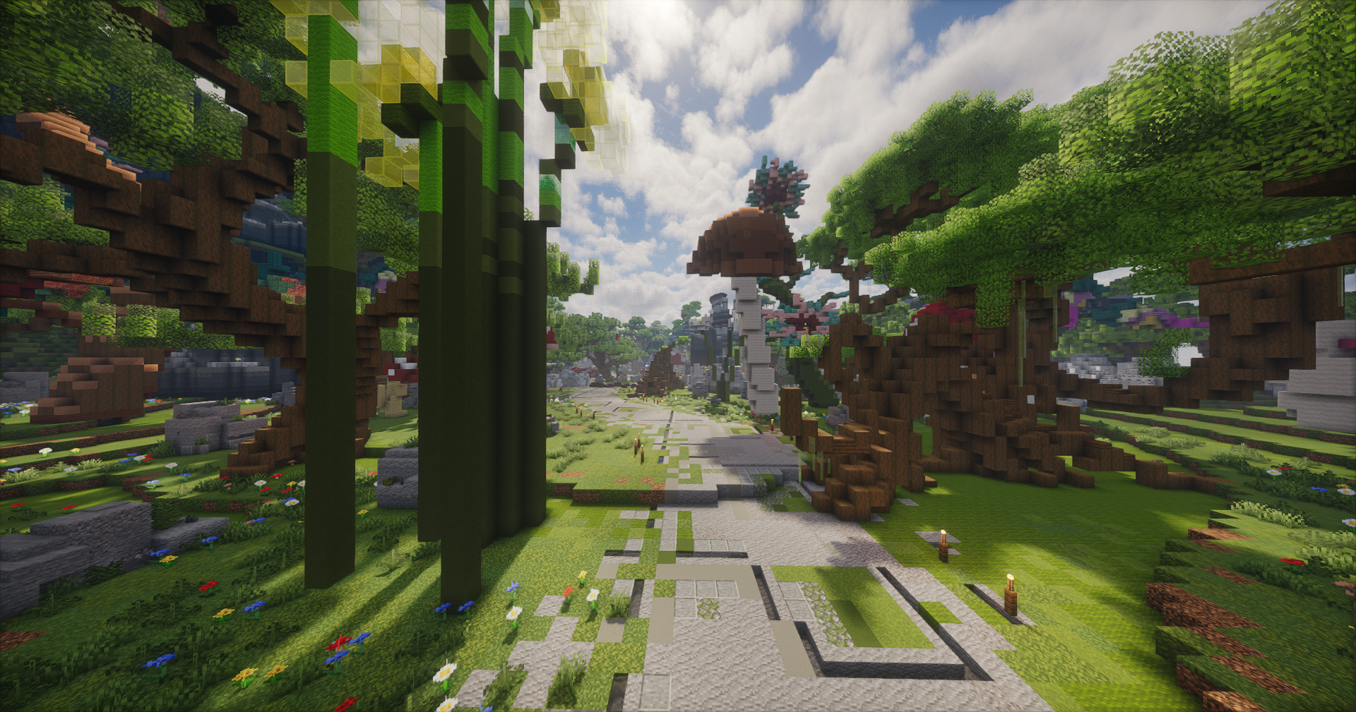 Skyblock RPG Hub Hypixel Like