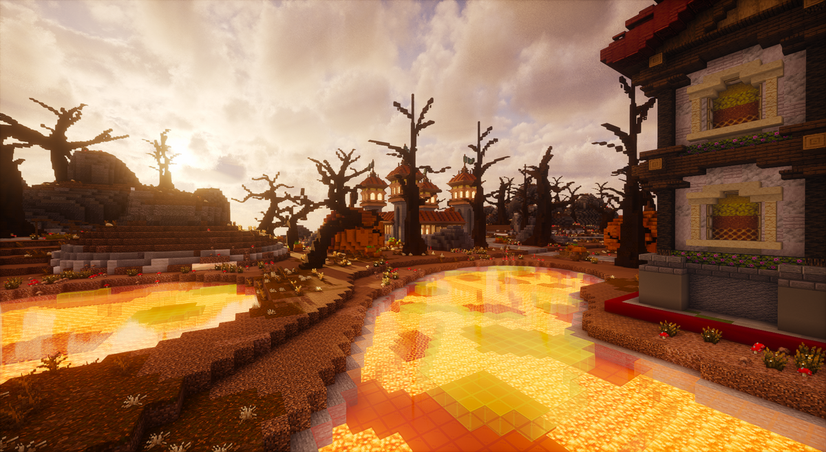 Halloween Crimsonvale Lifesteal Warzone - Halloween lifesteal Minecraft spawn with warzone, screenshot 12