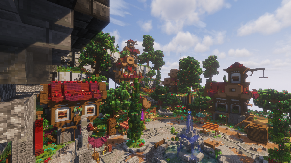 Tiny Fantasy Spawn — Minecraft spawn, screenshot 3