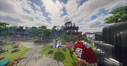 Skyblock RPG Hub Hypixel Like