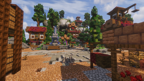 Tiny Fantasy Spawn — Minecraft spawn, screenshot 2