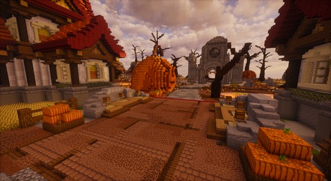 Halloween Crimsonvale Lifesteal Warzone - Halloween lifesteal Minecraft spawn with warzone, screenshot 13