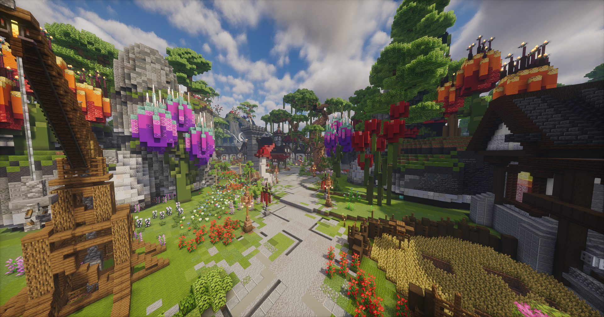 Skyblock RPG Hub Hypixel Like