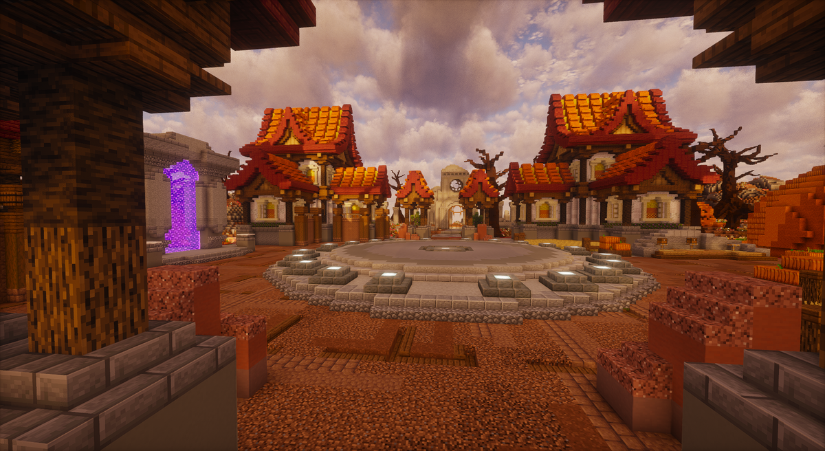 Halloween Crimsonvale Lifesteal Warzone - Halloween lifesteal Minecraft spawn with warzone, screenshot 16