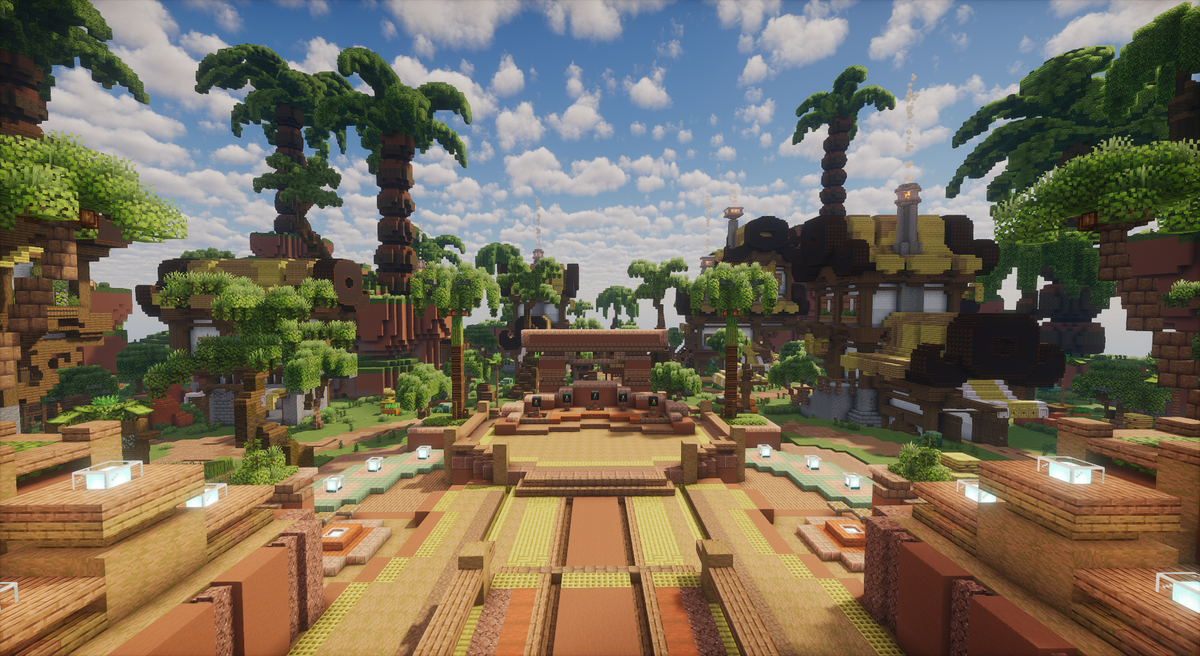 Tropica Bay — Tropical Minecraft spawn, screenshot 2