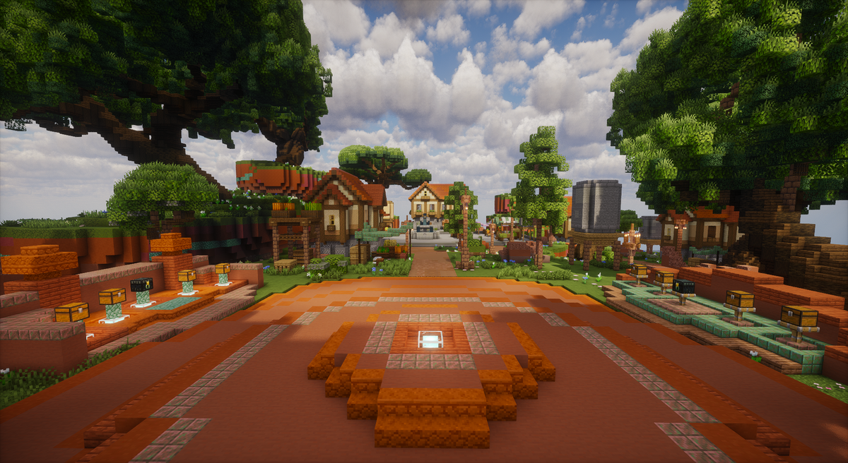 Sunhaven Isles — Minecraft spawn, screenshot 1