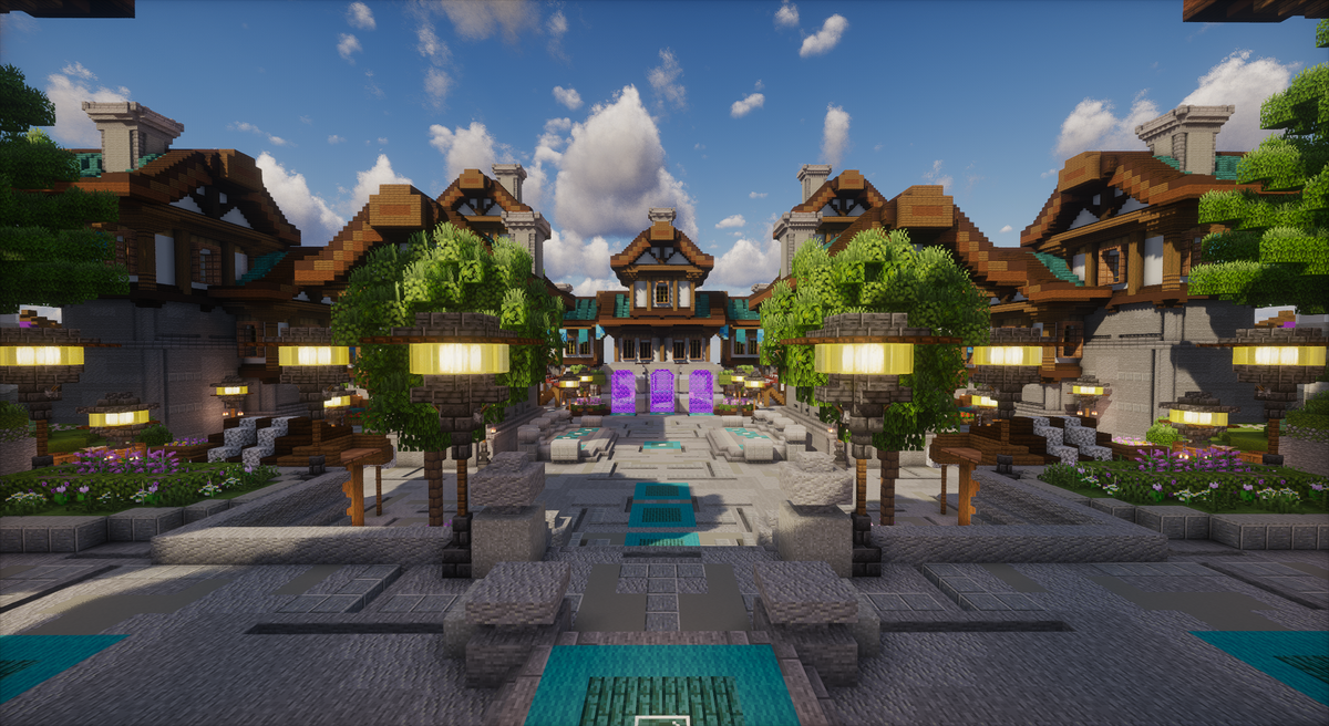 Trivulkan Spawn — Minecraft spawn, screenshot 1