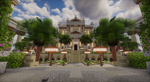 Akropolis Greek Spawn — Greek Minecraft spawn, screenshot 1