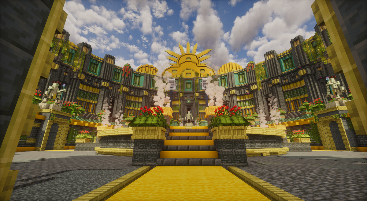 Jungle Boss Colosseum — Jungle Minecraft boss arena, screenshot 1