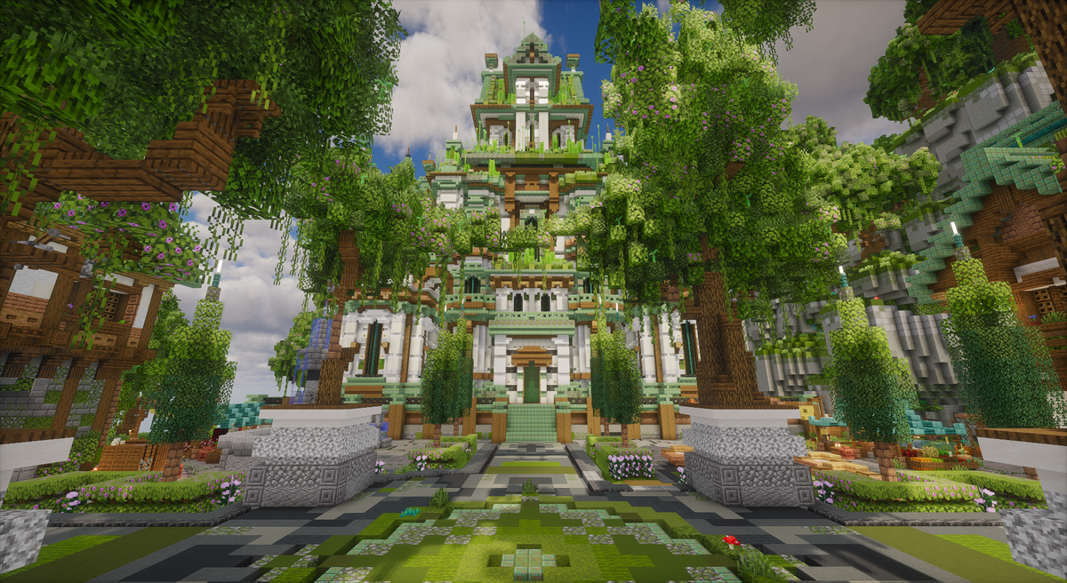 Evergrove Spawn — Fantasy Minecraft spawn, screenshot 6