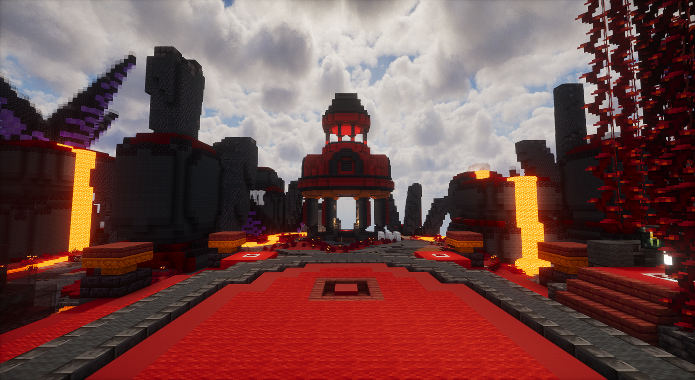 Nether KoTH — Nether Minecraft build, screenshot 1