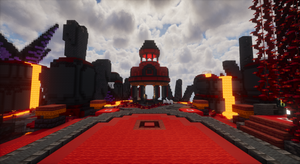 Nether KoTH — Nether Minecraft build, screenshot 1