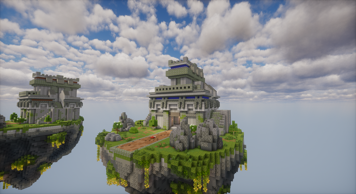 Jungle BedWars — Minecraft bedwars map, screenshot 1