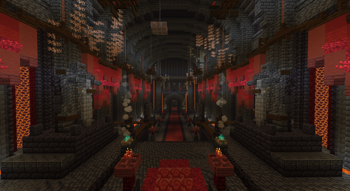Dark Fantasy Orc Dungeon — Minecraft dungeon, screenshot 2