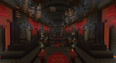 Dark Fantasy Orc Dungeon — Minecraft dungeon, screenshot 2
