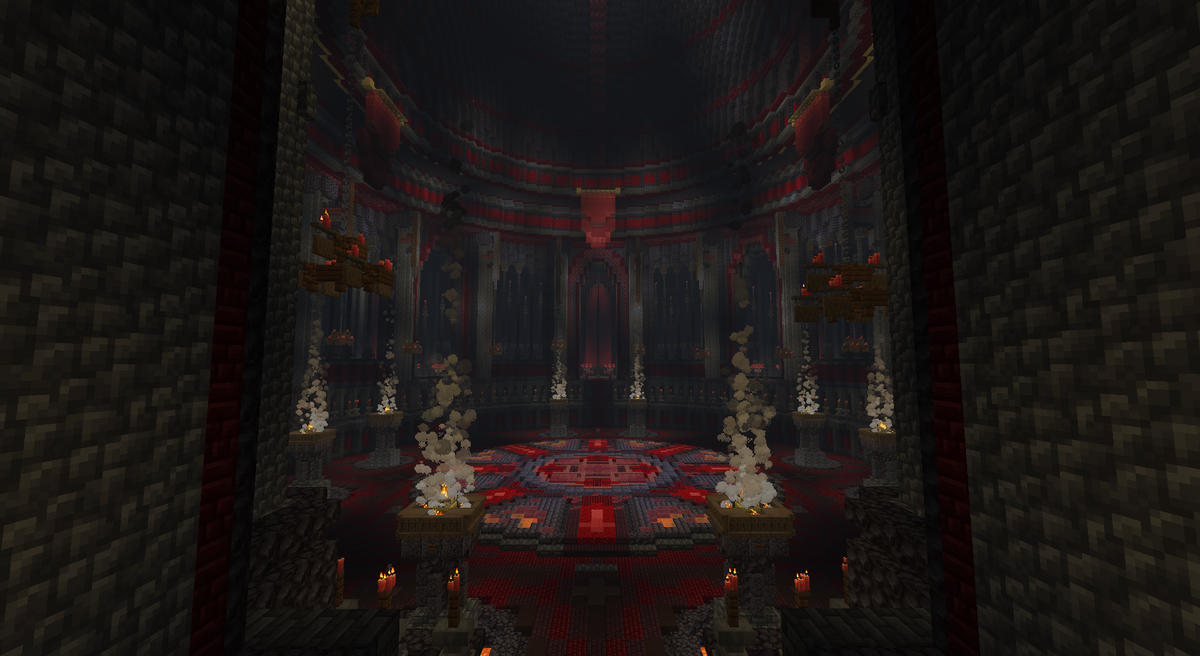 Infernal Boss Room Vol2 — Minecraft boss room, screenshot 1