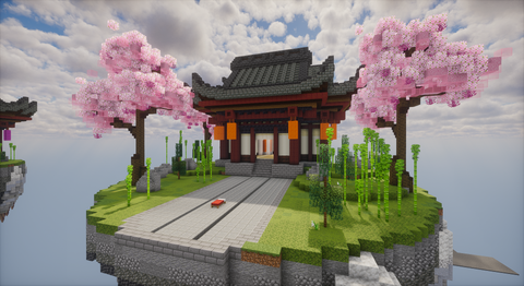 Japanese BedWars — Minecraft bedwars map, screenshot 1