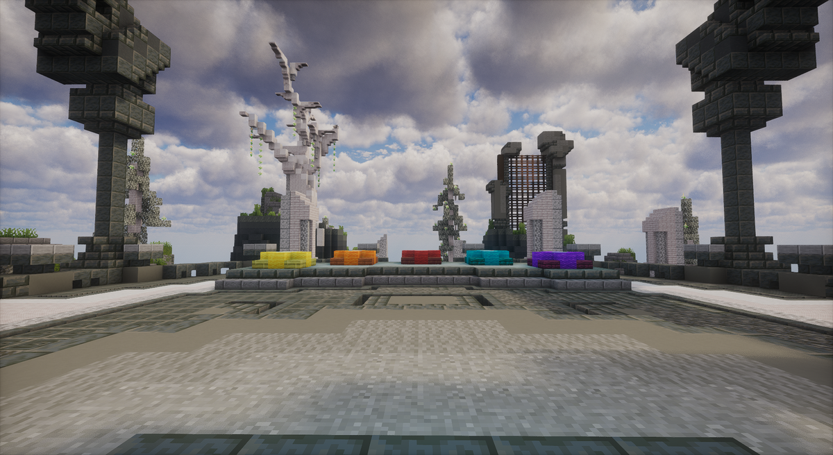 Pale Oak Lobby — Minecraft lobby, screenshot 1