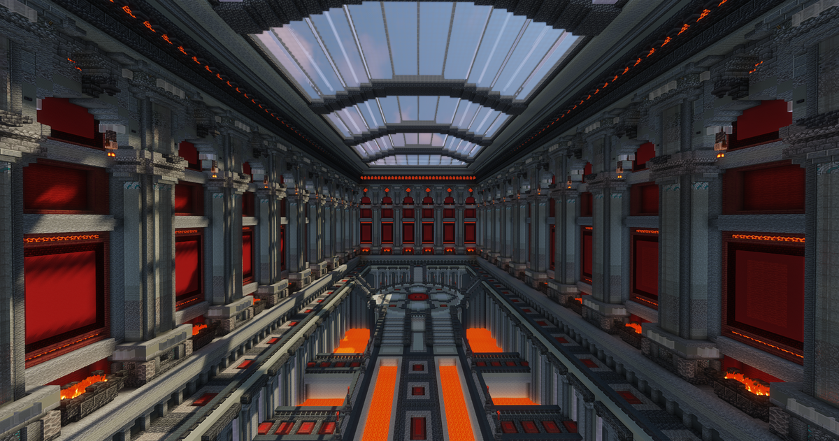 Bloodstone Dungeon — Nether Minecraft dungeon, screenshot 2