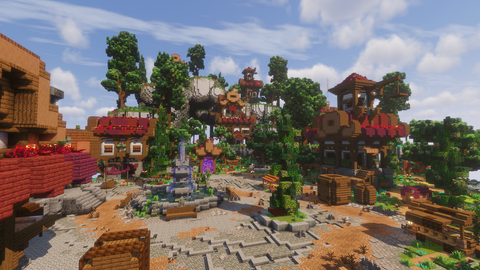 Tiny Fantasy Spawn — Minecraft spawn, screenshot 1