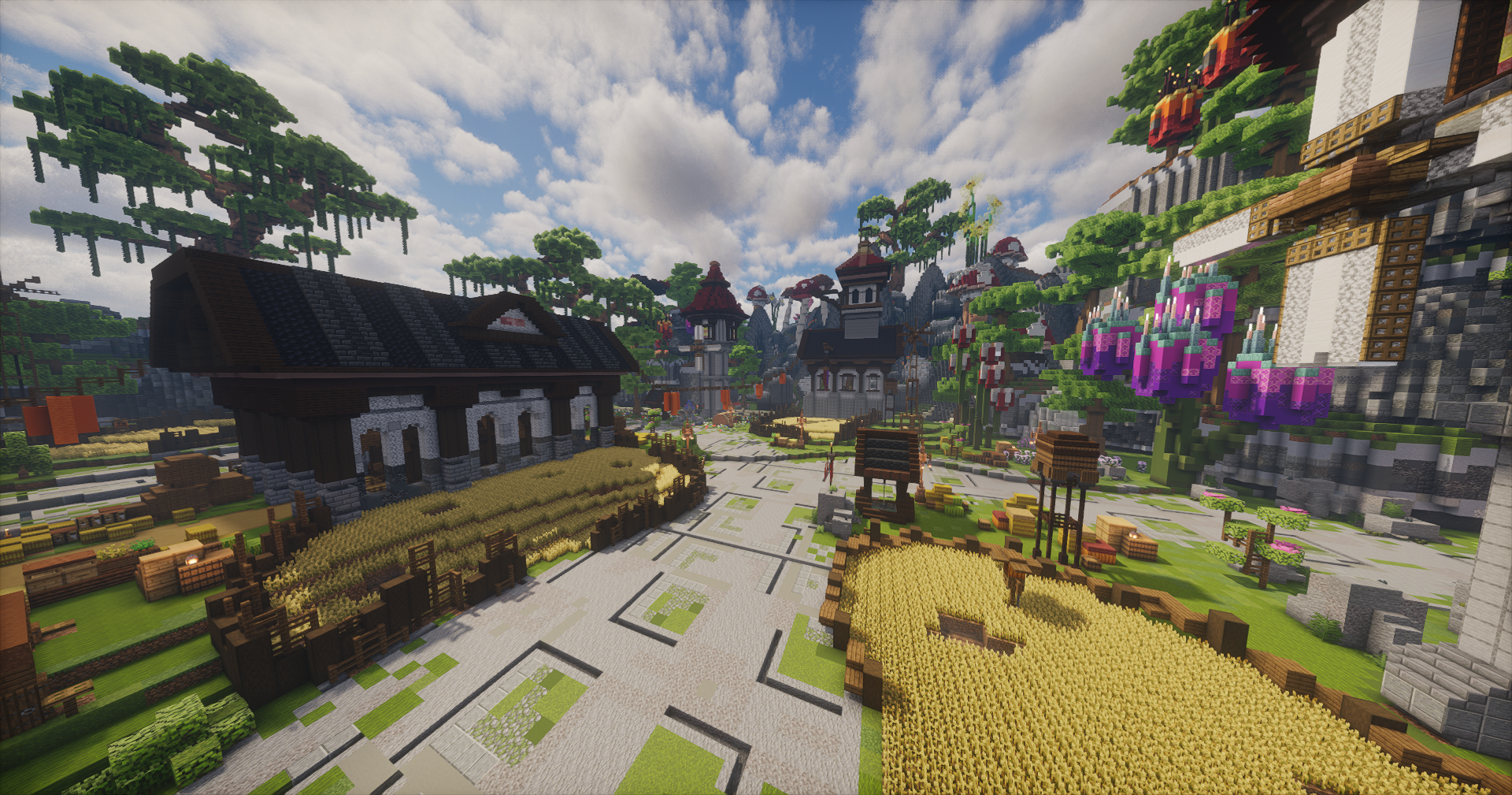 Skyblock RPG Hub Hypixel Like