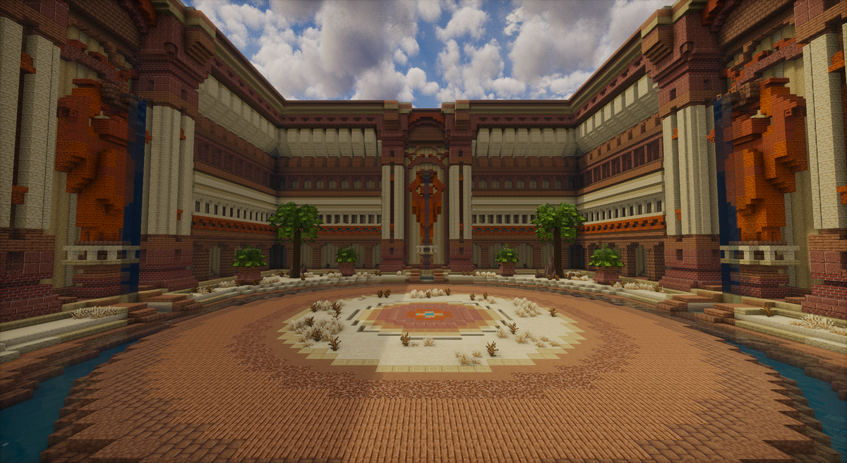 Desert Boss Room — Minecraft boss room, screenshot 4