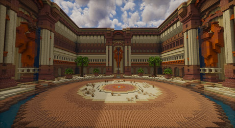 Desert Boss Room — Minecraft boss room, screenshot 4