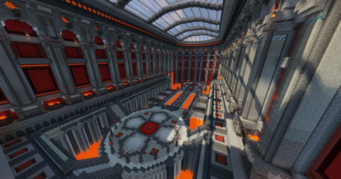 Bloodstone Dungeon — Nether Minecraft dungeon, screenshot 1