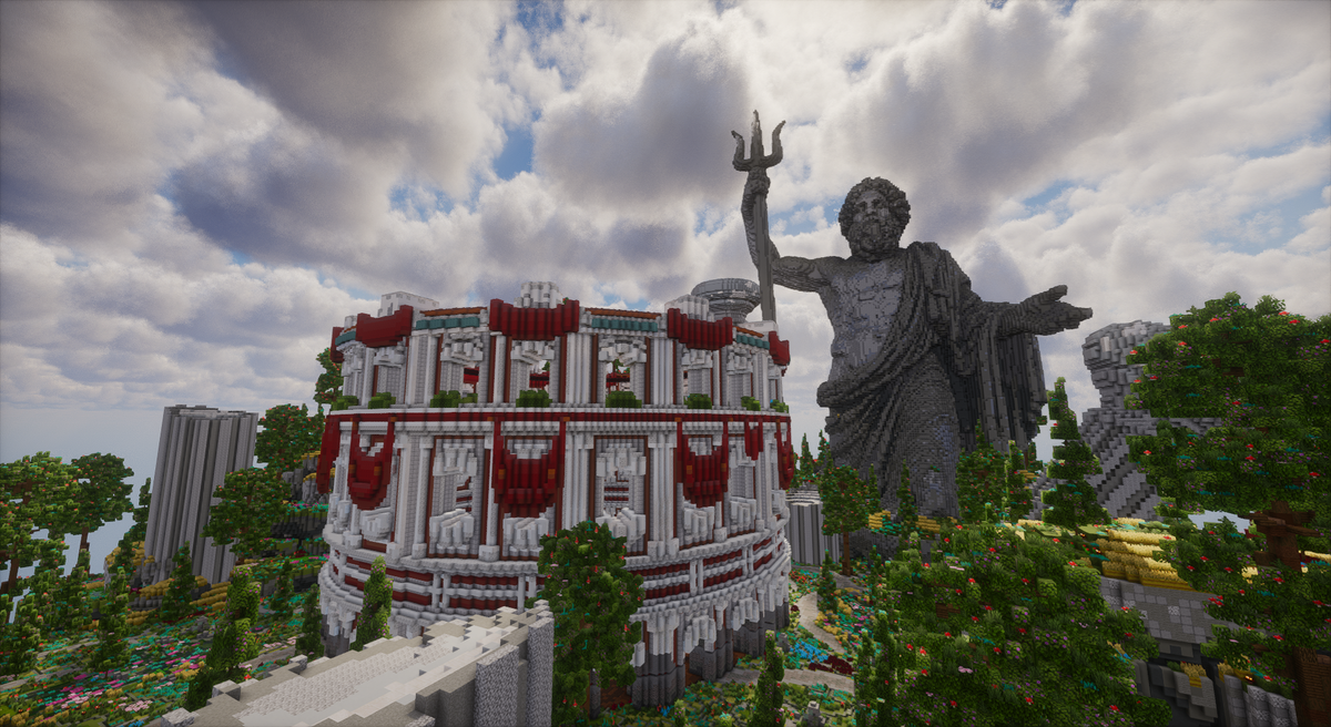 Olympian Coliseum — Greek Minecraft coliseum, screenshot 6