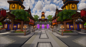 Colorful Haven Lobby — Minecraft lobby, screenshot 2