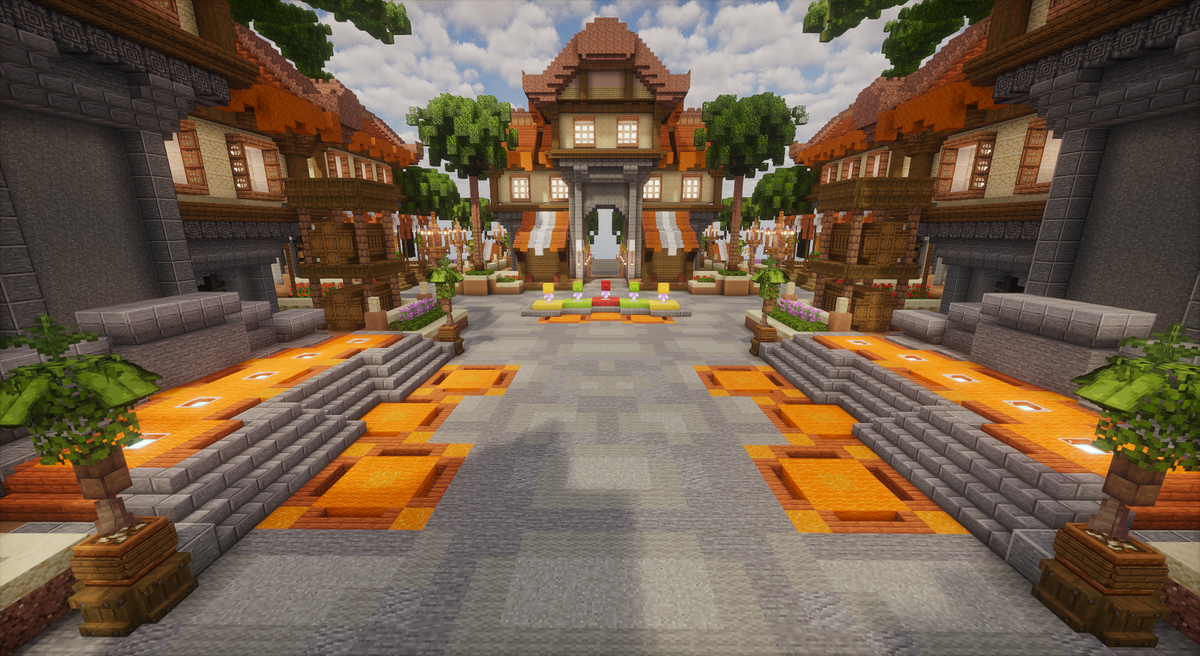 Suncrown Spawn — Tropical Minecraft spawn, screenshot 2
