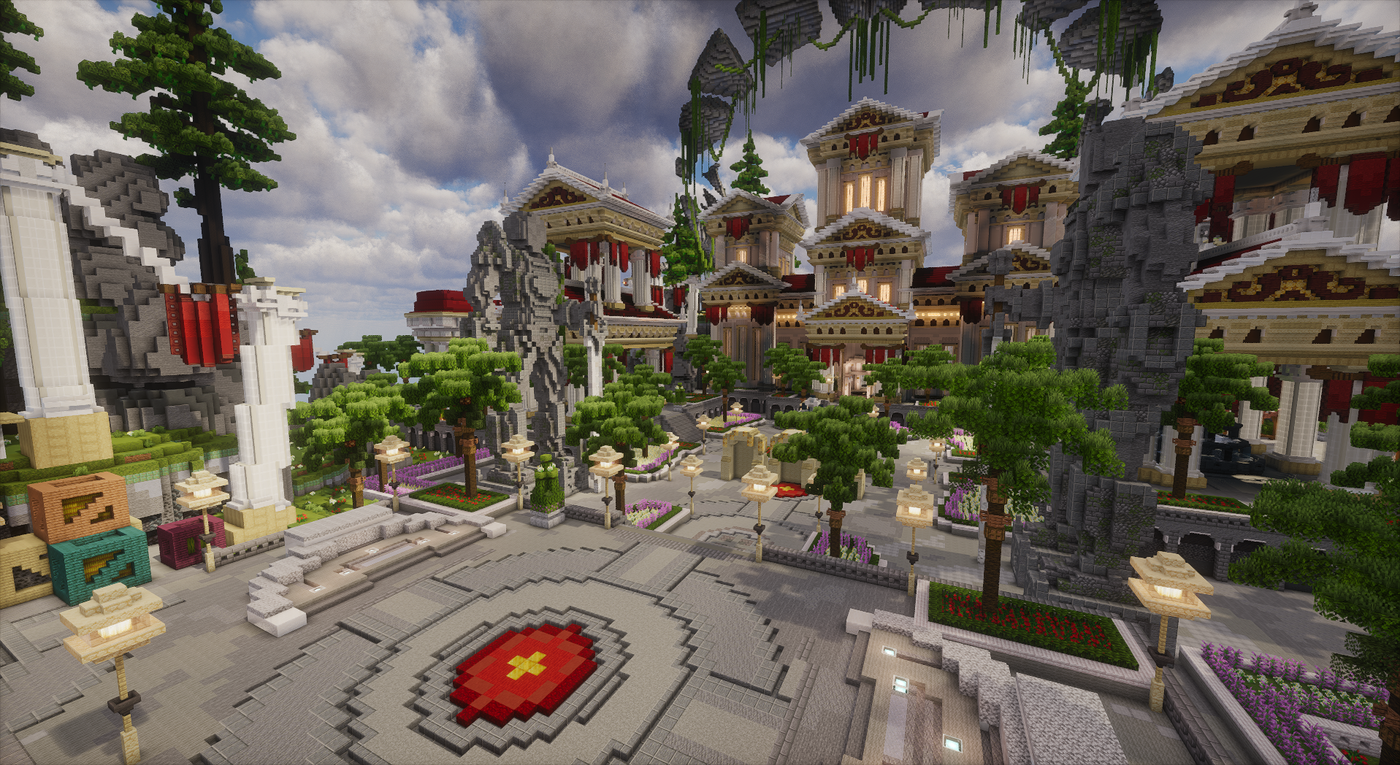 Imperial Olympus — Greek Minecraft spawn, screenshot 2