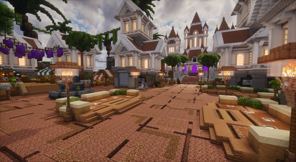 Tropical Royal Lobby — Tropical Minecraft lobby, screenshot 2