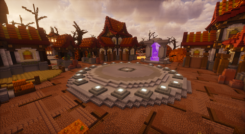 Halloween Crimsonvale Lifesteal Warzone — Minecraft warzone, screenshot 2