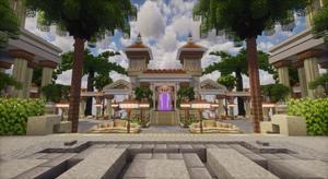 Akropolis Greek Spawn — Greek Minecraft spawn, screenshot 2