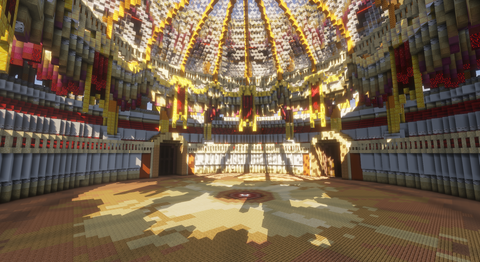 Tiny Royal Coliseum — Medieval Minecraft coliseum, screenshot 3