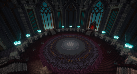 Gothic Boss Room — Minecraft boss room, screenshot 3