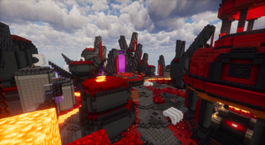 Nether KoTH — Nether Minecraft build, screenshot 2