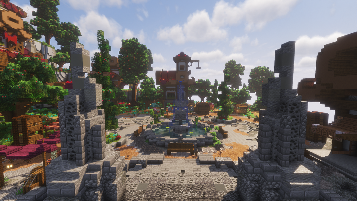 Tiny Fantasy Spawn — Minecraft spawn, screenshot 12