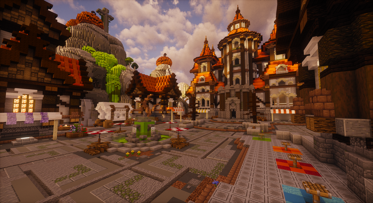 Halloween Medieval Fantasy Spawn — Minecraft spawn, screenshot 2