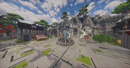 Skyblock RPG Hub Hypixel Like