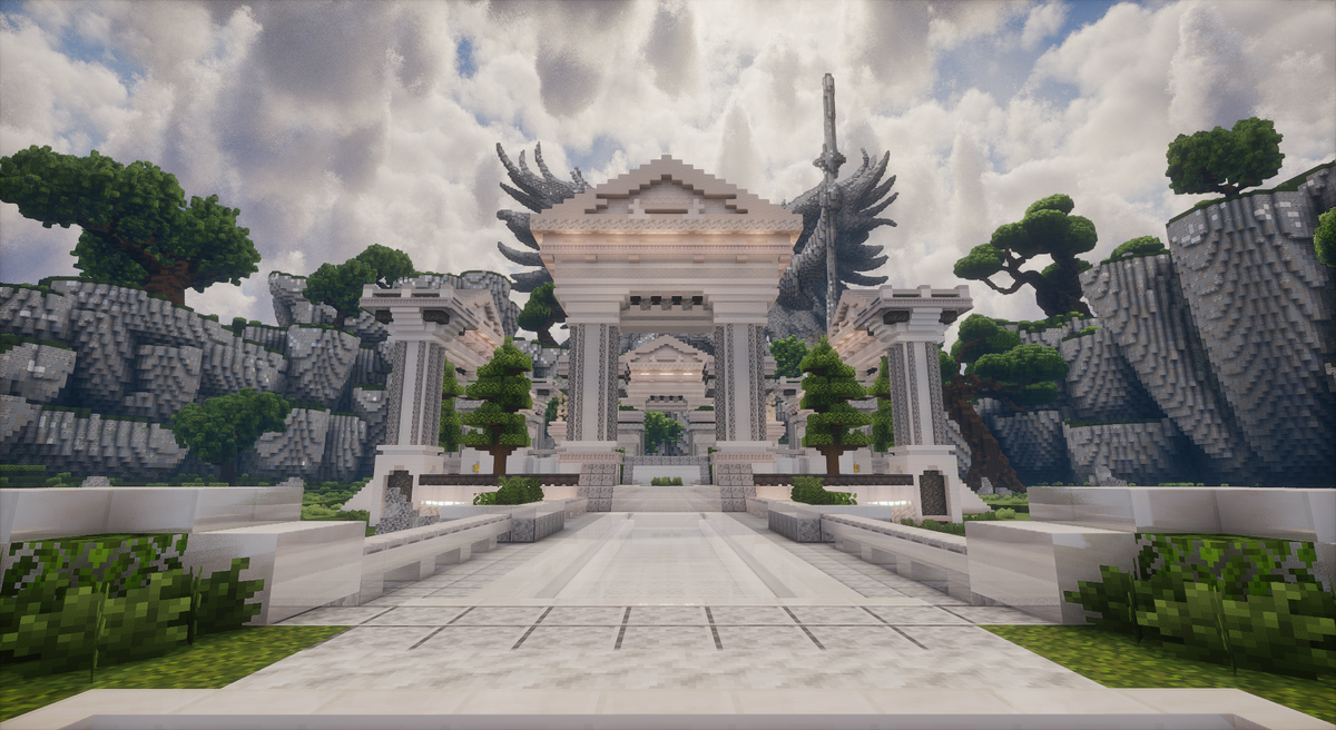 Angel's Rest Arena — Minecraft PvP arena, screenshot 2