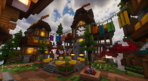 Clockhaven Spawn — Clockwork Minecraft spawn, screenshot 2